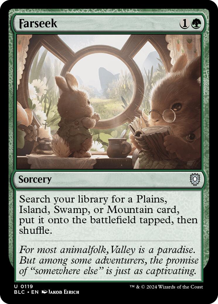 Farseek [Bloomburrow Commander] | Local Legends