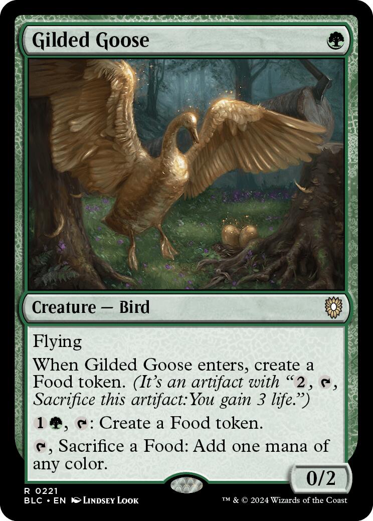 Gilded Goose [Bloomburrow Commander] | Local Legends