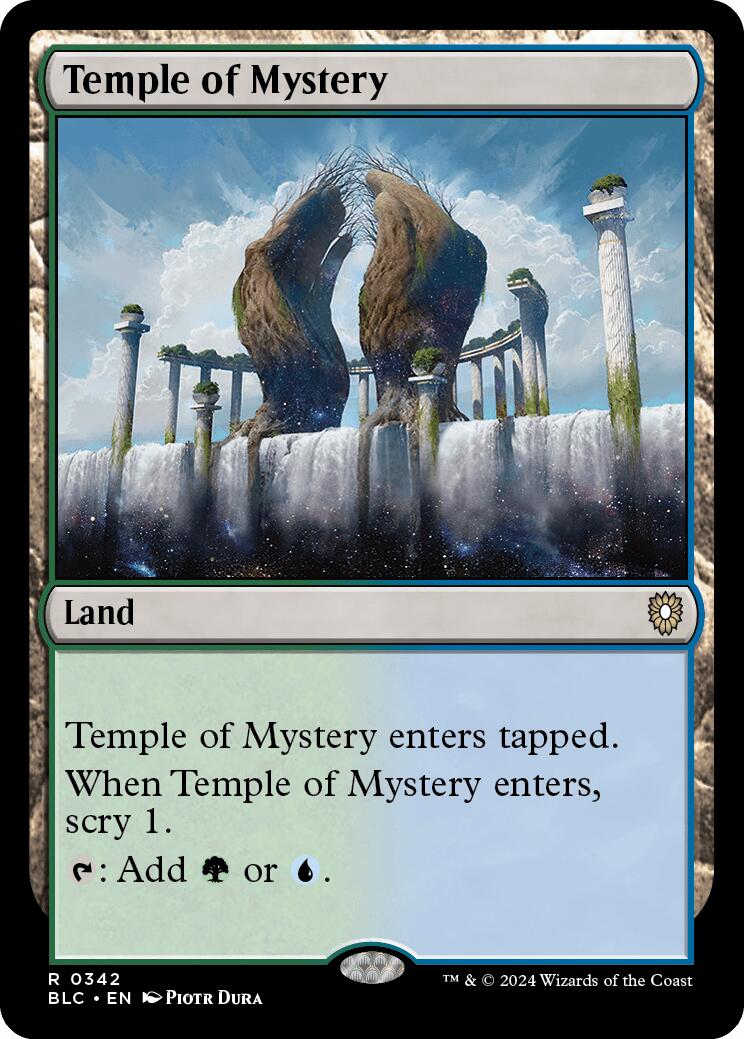 Temple of Mystery [Bloomburrow Commander] | Local Legends