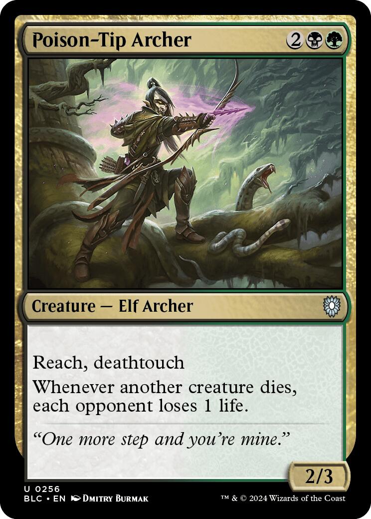 Poison-Tip Archer [Bloomburrow Commander] | Local Legends