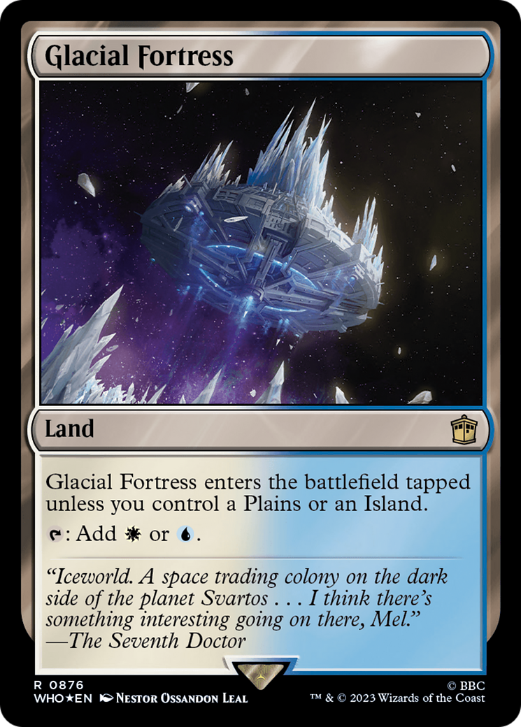 Glacial Fortress (Surge Foil) [Doctor Who] | Local Legends