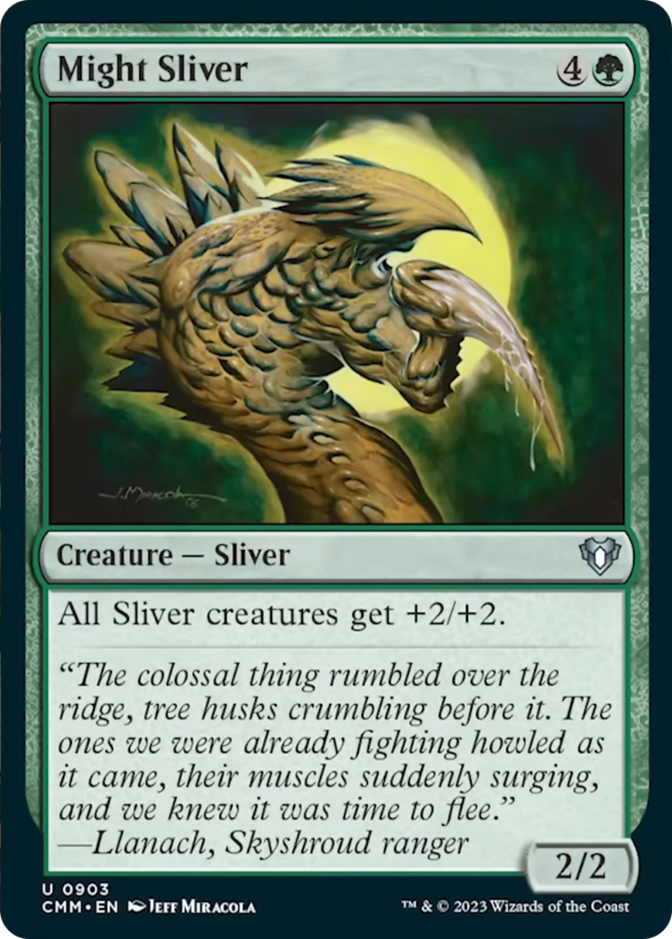 Might Sliver [Commander Masters] | Local Legends