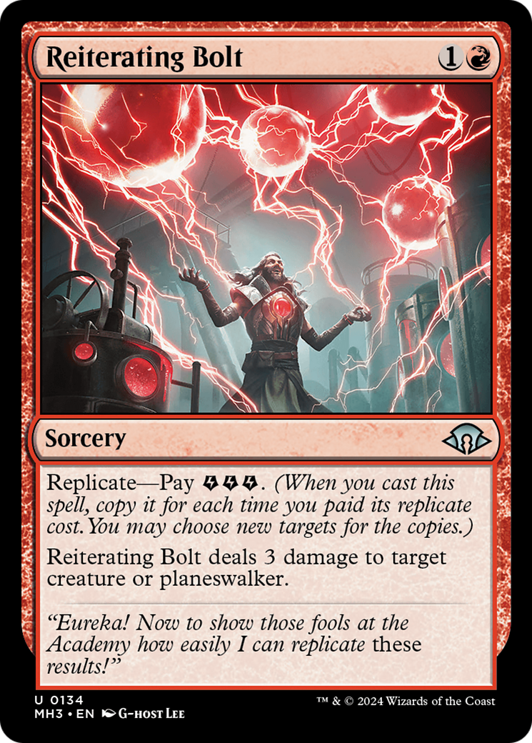 Reiterating Bolt [Modern Horizons 3] | Local Legends