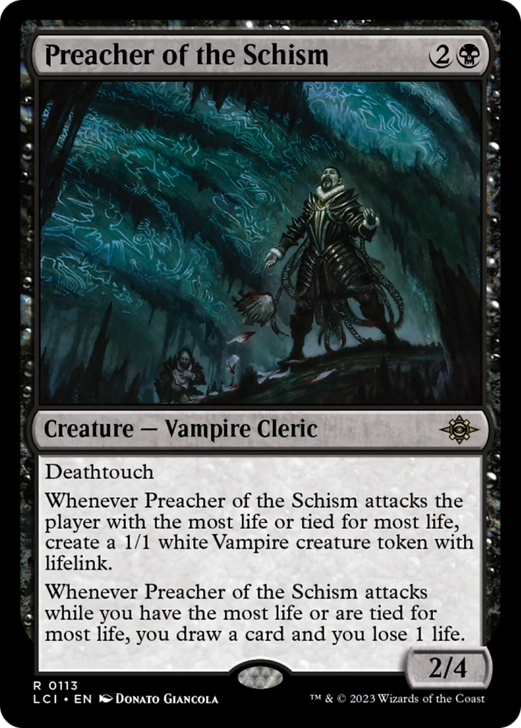 Preacher of the Schism [The Lost Caverns of Ixalan] | Golgari Games