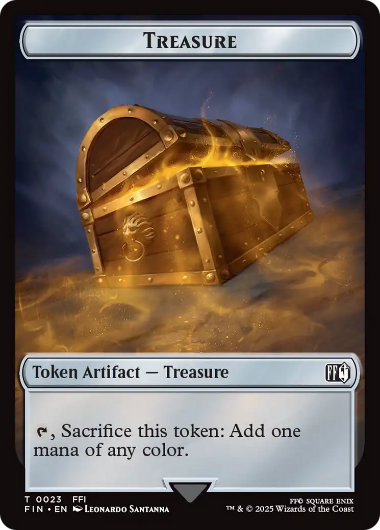 Treasure (0023) // Copy (0001) Double-Sided Token [FINAL FANTASY Tokens] | Local Legends