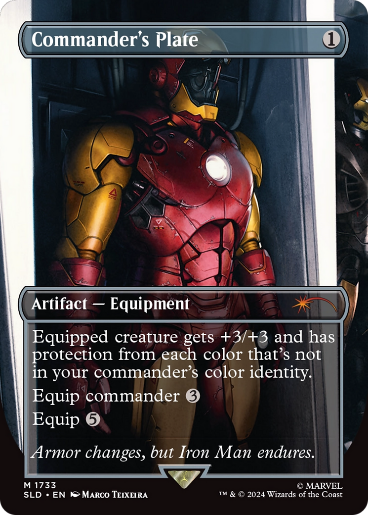 Commander's Plate (1733) [Secret Lair Drop Series] | Local Legends