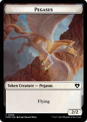 Copy (54) // Pegasus Double-Sided Token [Commander Masters Tokens] | Local Legends