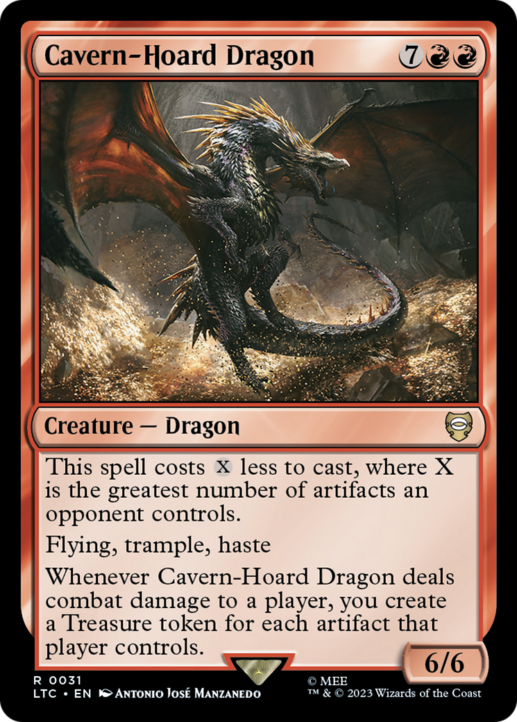 Cavern-Hoard Dragon [The Lord of the Rings: Tales of Middle-Earth Commander] | Local Legends