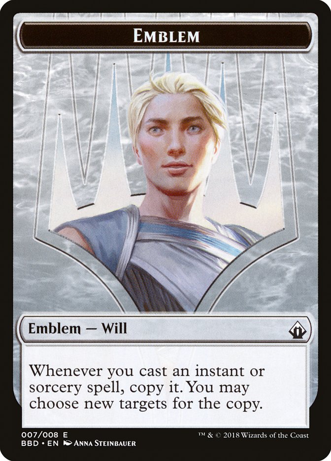 Will Kenrith Emblem [Battlebond Tokens] | Golgari Games