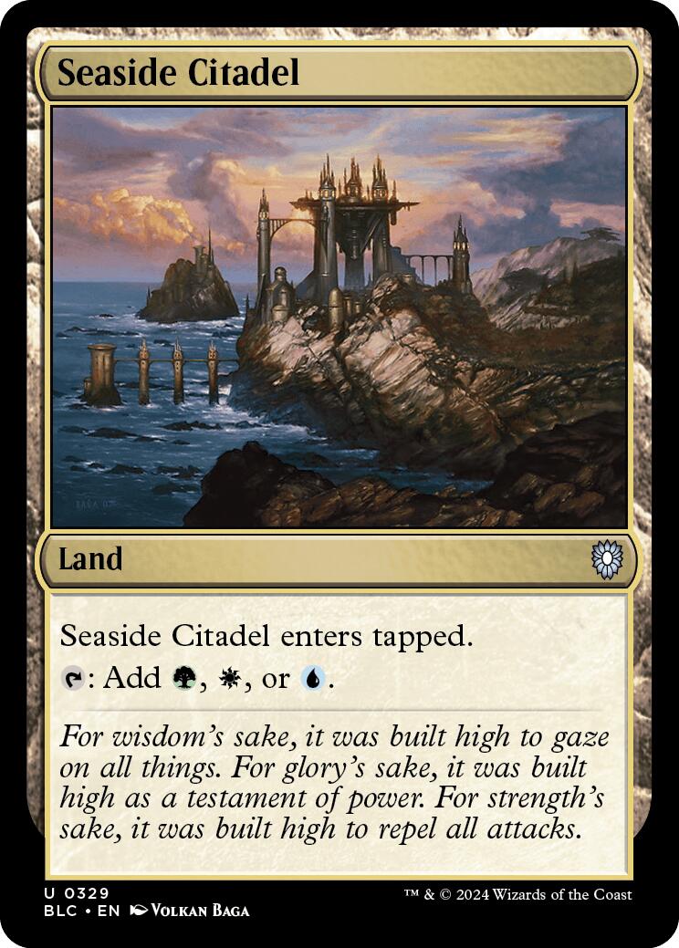 Seaside Citadel [Bloomburrow Commander] | Local Legends