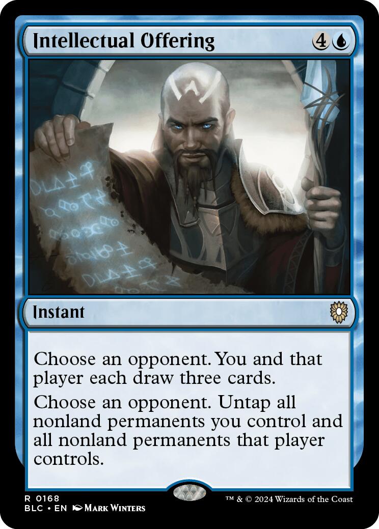 Intellectual Offering [Bloomburrow Commander] | Local Legends