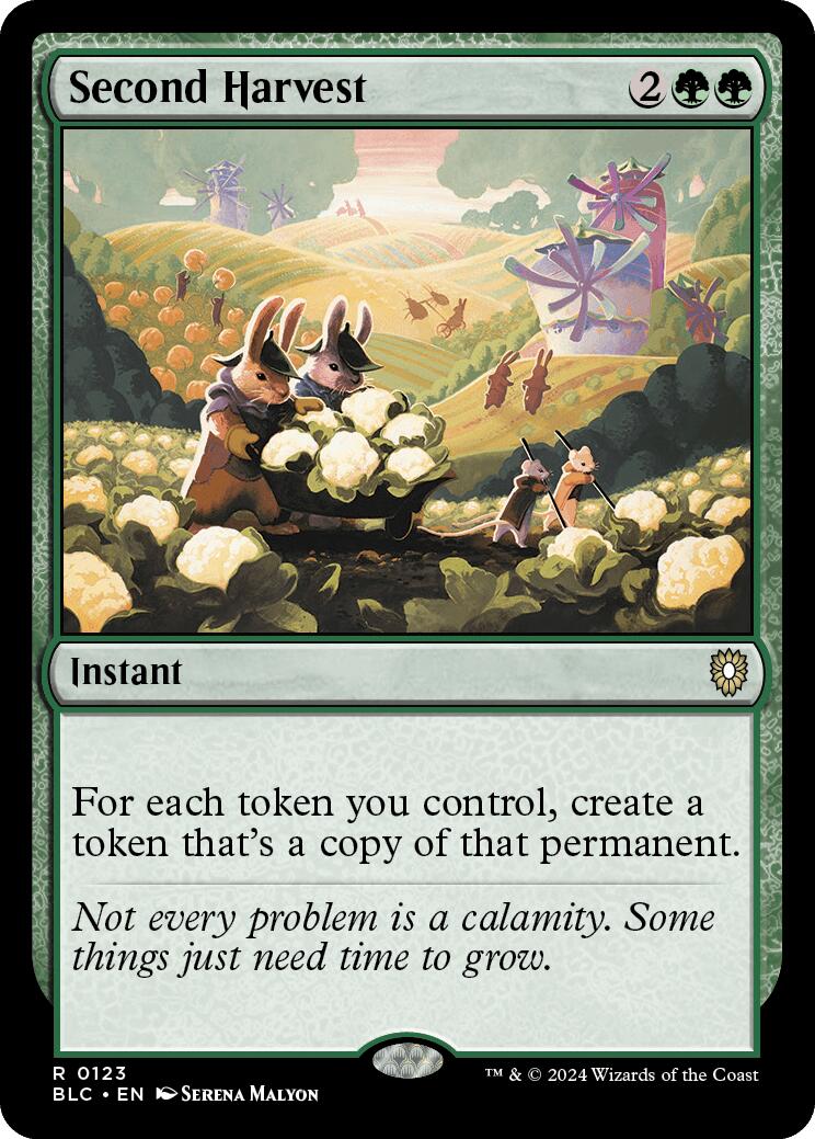 Second Harvest [Bloomburrow Commander] | Local Legends