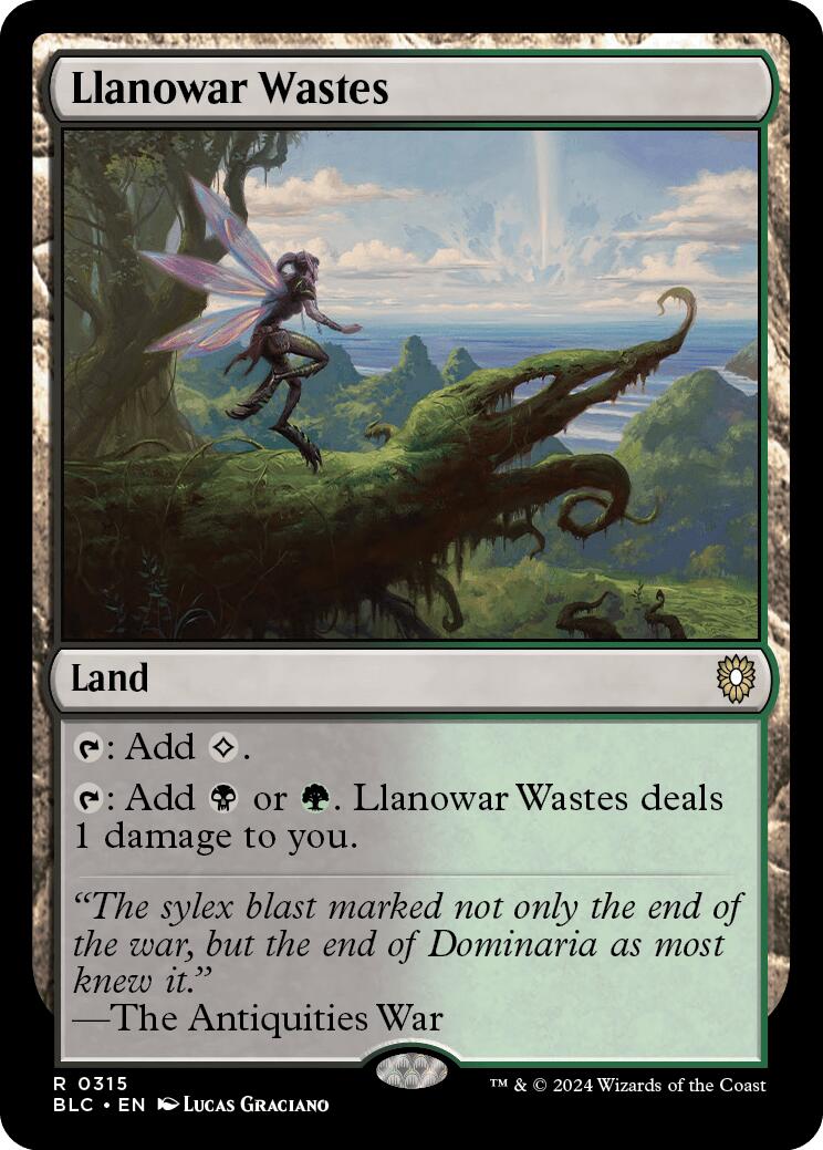 Llanowar Wastes [Bloomburrow Commander] | Local Legends