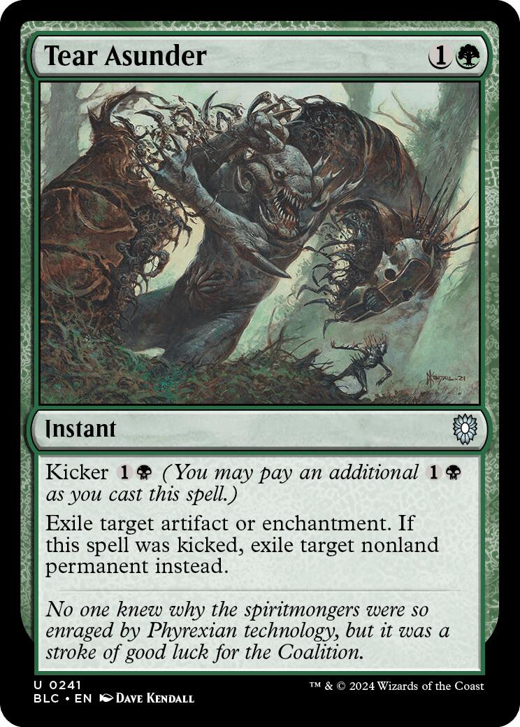 Tear Asunder [Bloomburrow Commander] | Local Legends