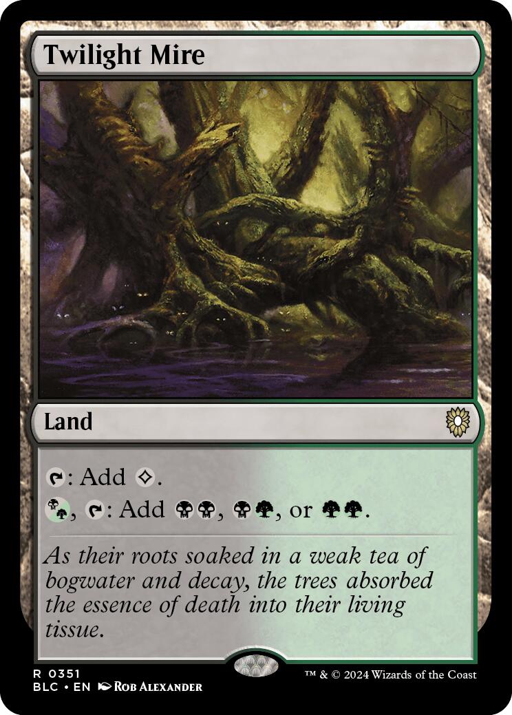 Twilight Mire [Bloomburrow Commander] | Local Legends