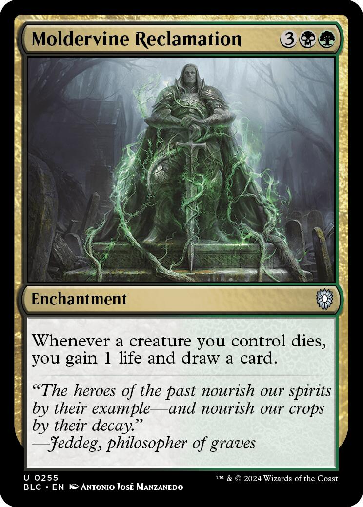 Moldervine Reclamation [Bloomburrow Commander] | Local Legends
