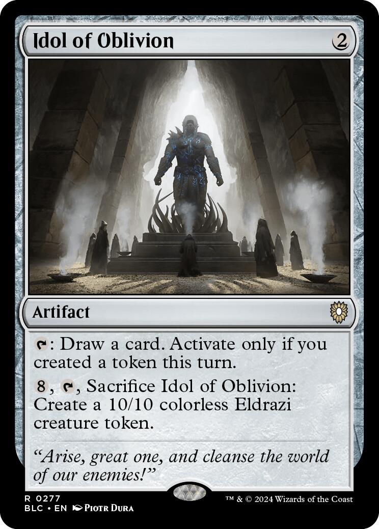 Idol of Oblivion [Bloomburrow Commander] | Local Legends