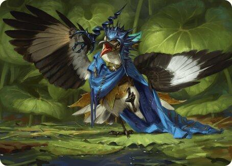 Mockingbird Art Card [Bloomburrow Art Series] | Local Legends