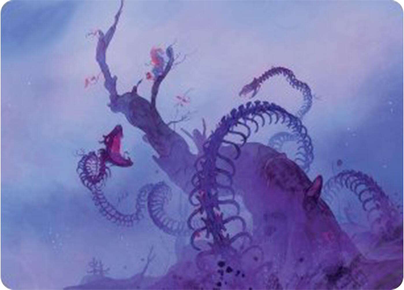 Coiling Rebirth Art Card [Bloomburrow Art Series] | Local Legends