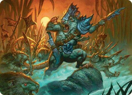 Persistent Marshstalker Art Card [Bloomburrow Art Series] | Local Legends