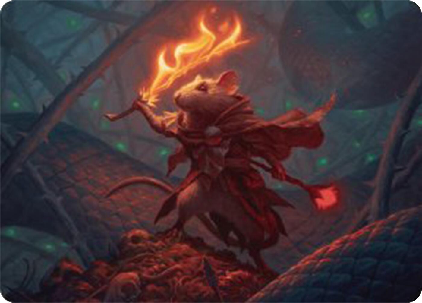 Emberheart Challenger Art Card [Bloomburrow Art Series] | Golgari Games