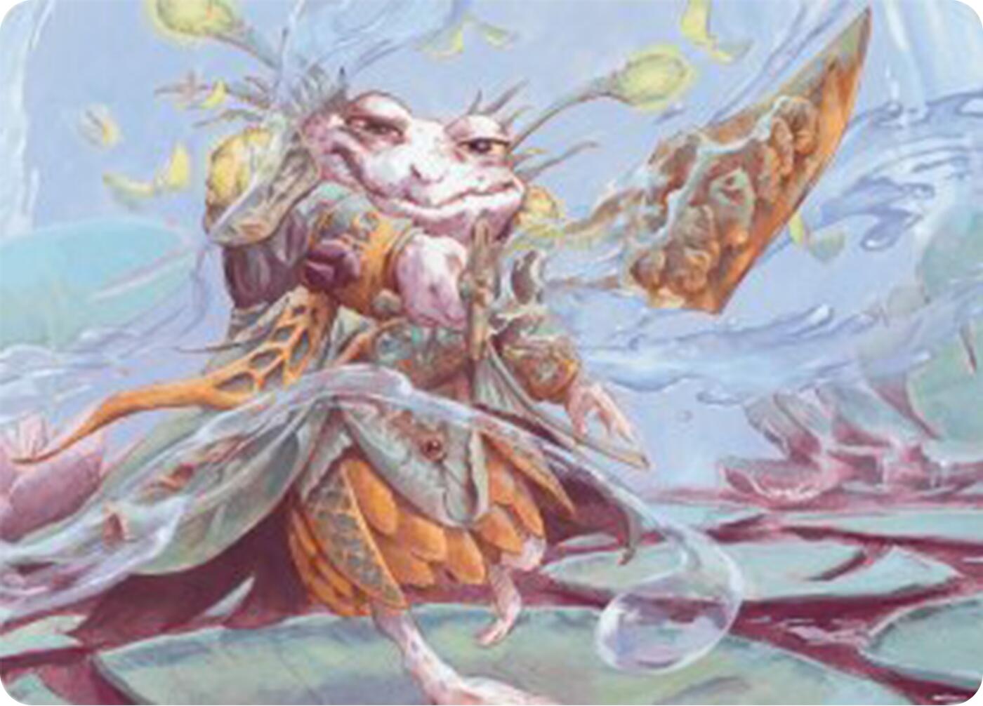 Glarb, Calamity's Augur Art Card [Bloomburrow Art Series] | Golgari Games