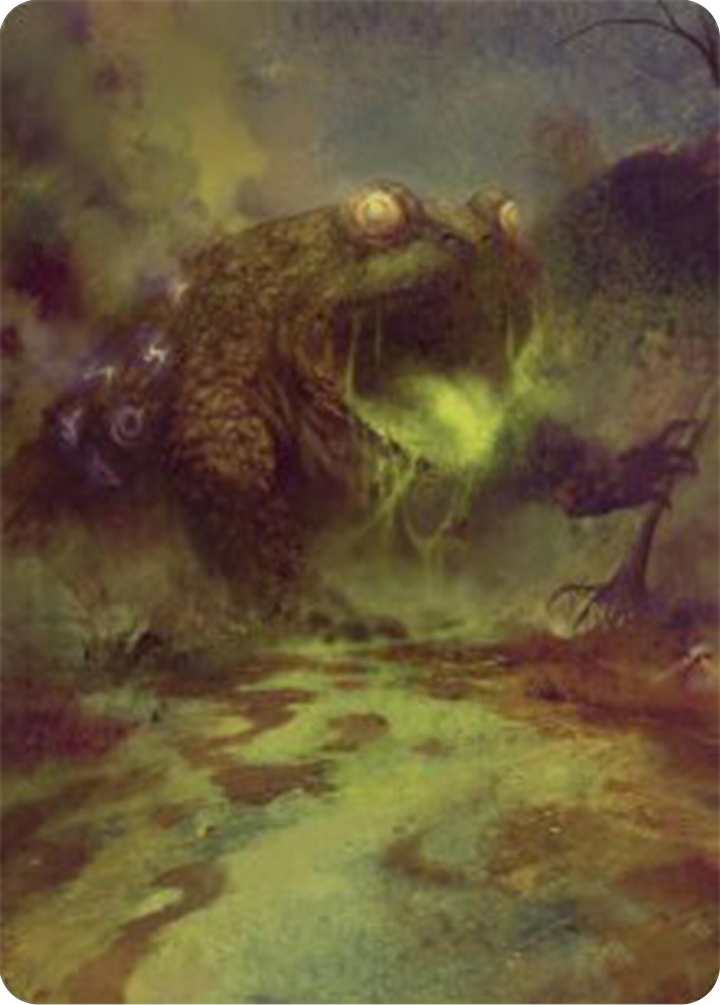 The Gitrog Monster Art Card [Bloomburrow Art Series] | Golgari Games