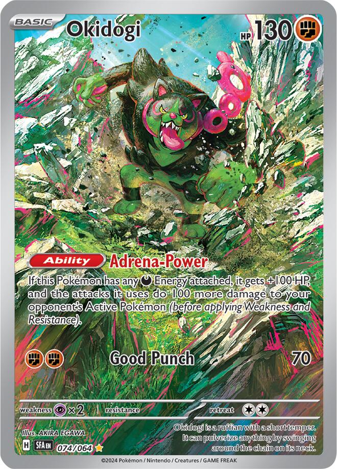 Okidogi (074/064) [Scarlet & Violet: Shrouded Fable] | Golgari Games