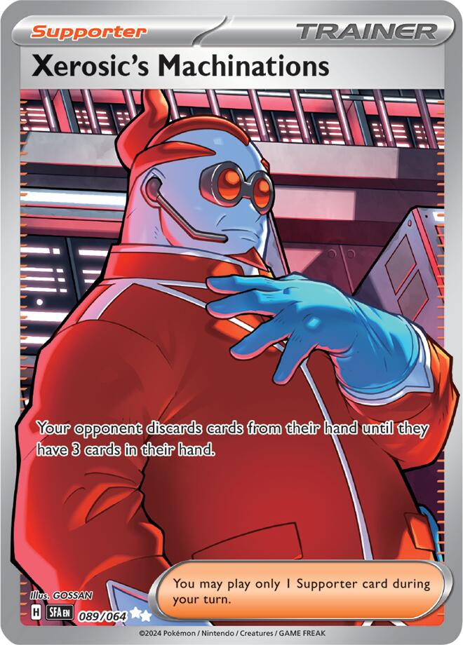 Xerosic's Machinations (089/064) [Scarlet & Violet: Shrouded Fable] | Local Legends