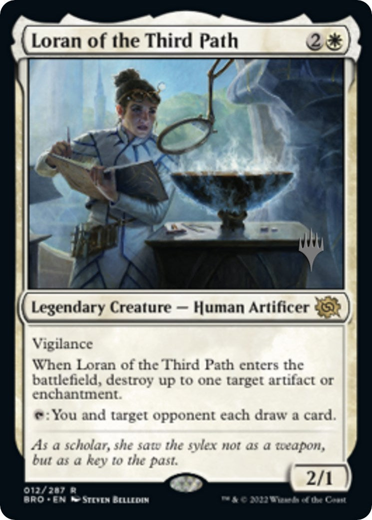 Loran of the Third Path (Promo Pack) [The Brothers' War Promos] | Golgari Games