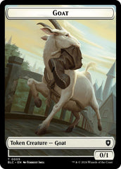 Goat // Wolf (032) Double-Sided Token [Bloomburrow Commander Tokens] | Local Legends