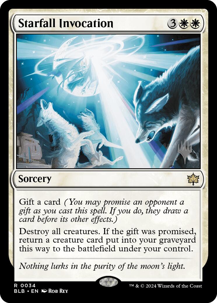 Starfall Invocation (Promo Pack) [Bloomburrow Promos] | Local Legends