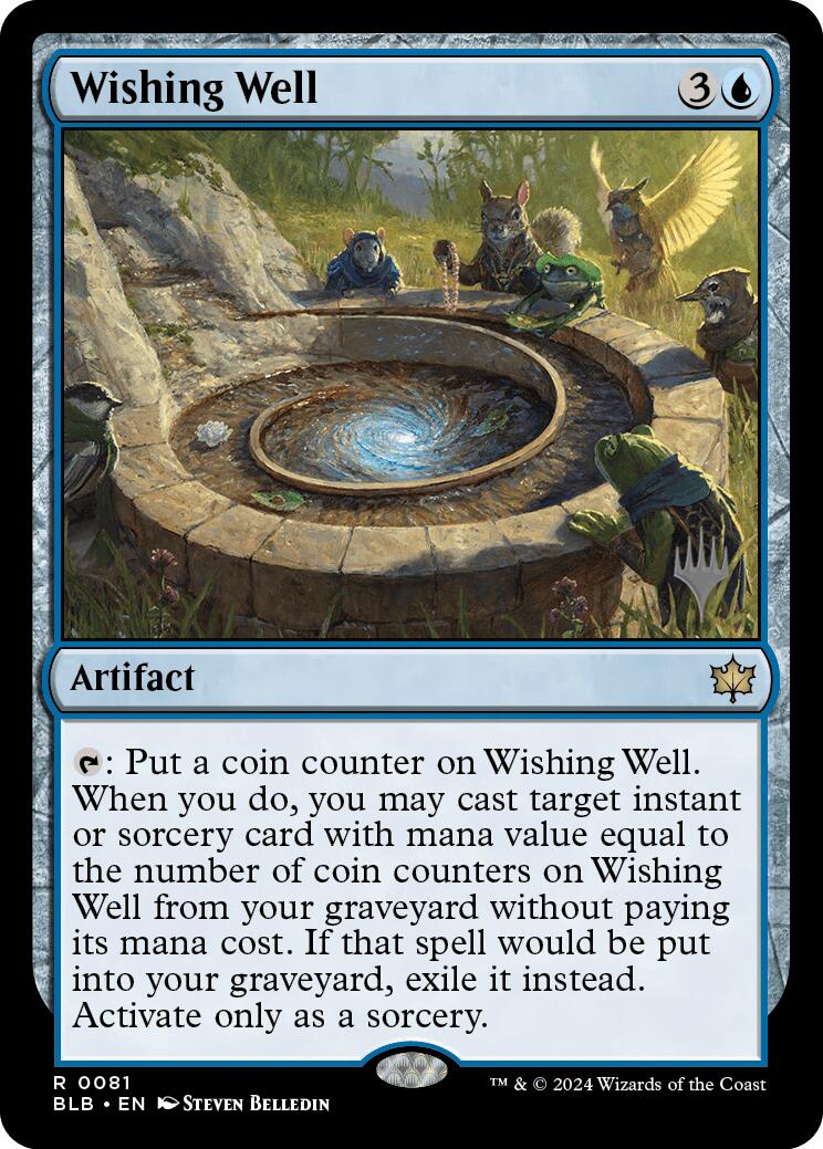 Wishing Well (Promo Pack) [Bloomburrow Promos] | Golgari Games