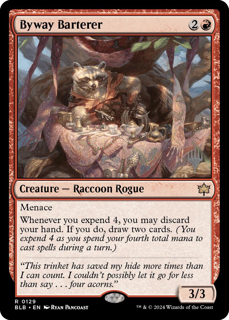 Byway Barterer (Promo Pack) [Bloomburrow Promos] | Local Legends