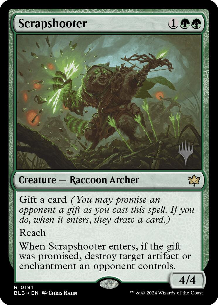 Scrapshooter (Promo Pack) [Bloomburrow Promos] | Golgari Games