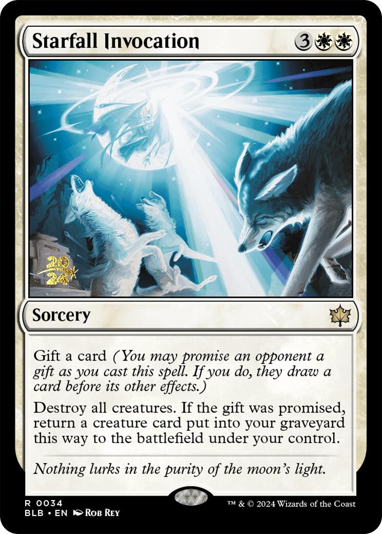Starfall Invocation [Bloomburrow Prerelease Promos] | Local Legends
