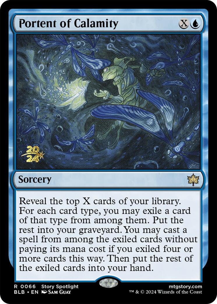 Portent of Calamity [Bloomburrow Prerelease Promos] | Local Legends
