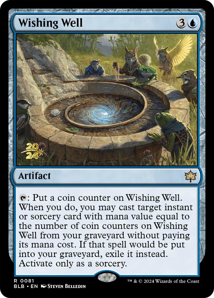 Wishing Well [Bloomburrow Prerelease Promos] | Golgari Games