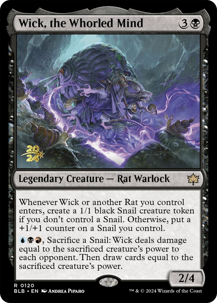 Wick, the Whorled Mind [Bloomburrow Prerelease Promos] | Local Legends