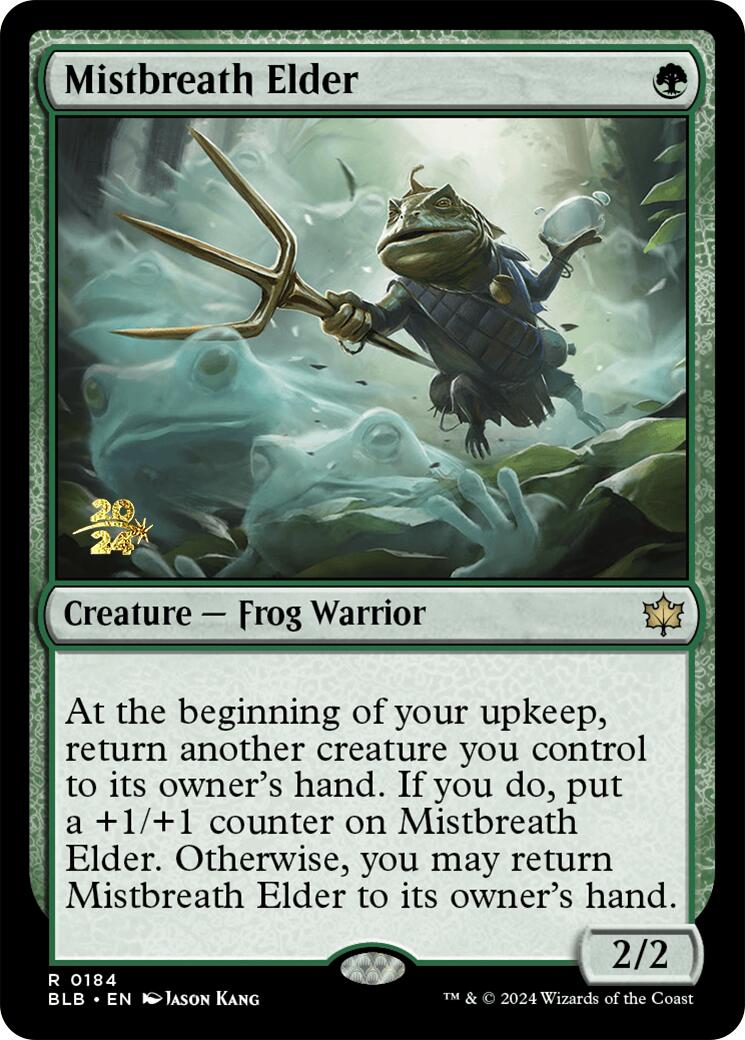 Mistbreath Elder [Bloomburrow Prerelease Promos] | Local Legends