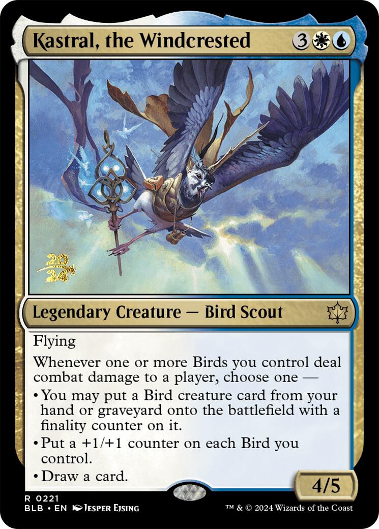 Kastral, the Windcrested [Bloomburrow Prerelease Promos] | Local Legends