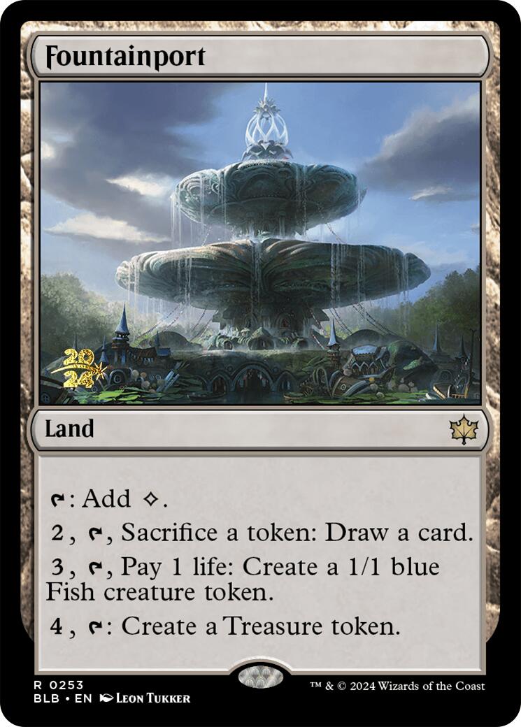 Fountainport [Bloomburrow Prerelease Promos] | Local Legends