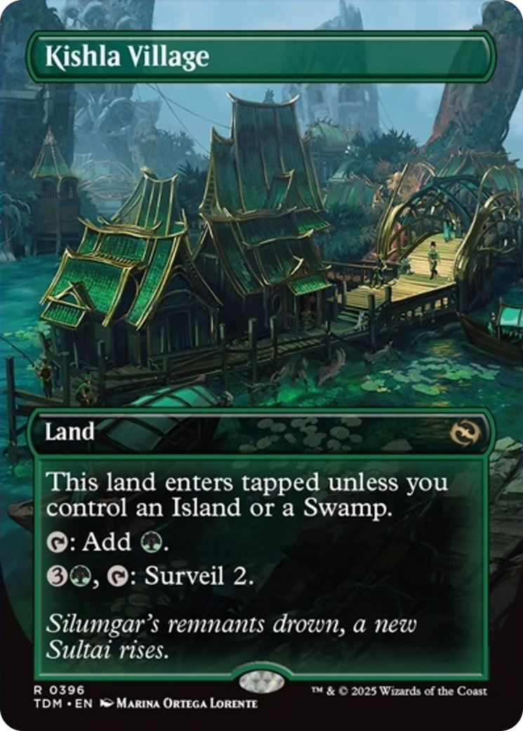 Kishla Village (Borderless) [Tarkir: Dragonstorm] | Local Legends