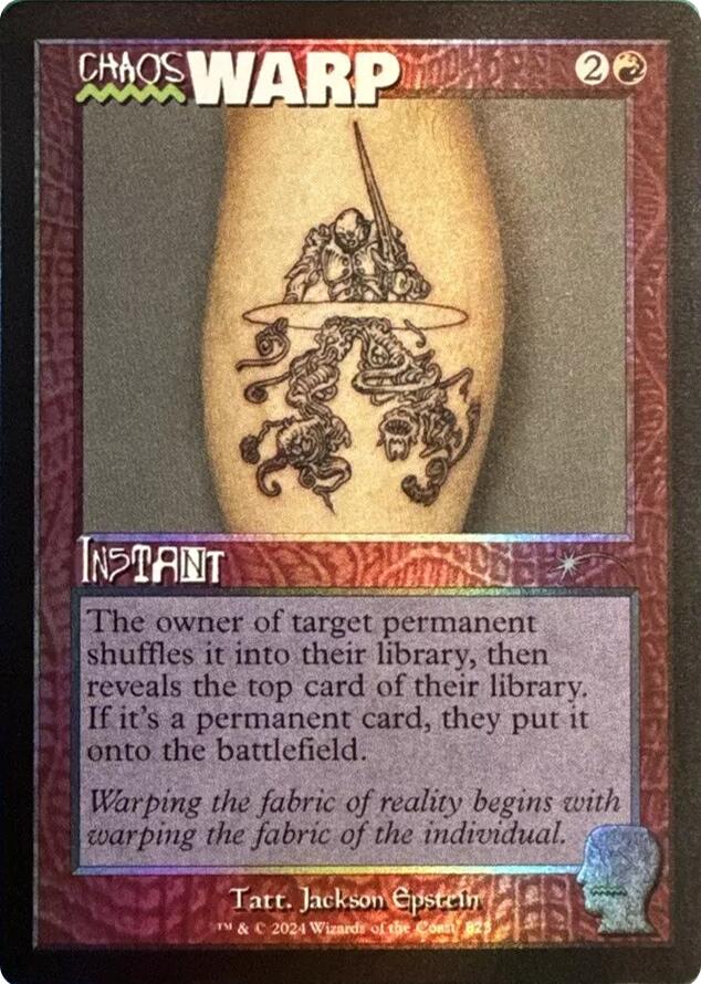 Chaos Warp (Rainbow Foil) [Secret Lair Drop Series] | Local Legends
