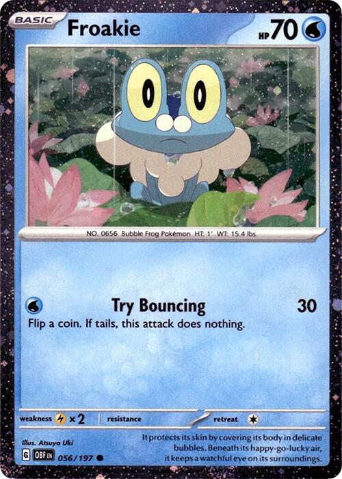 Froakie (056/197) (Cosmos Holo) [Miscellaneous Cards] | Golgari Games