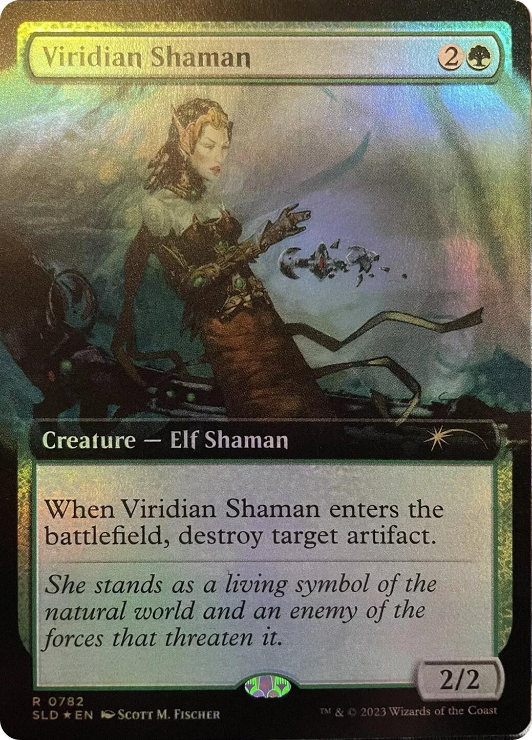 Viridian Shaman (Extended Art) [Secret Lair Drop Series] | Local Legends