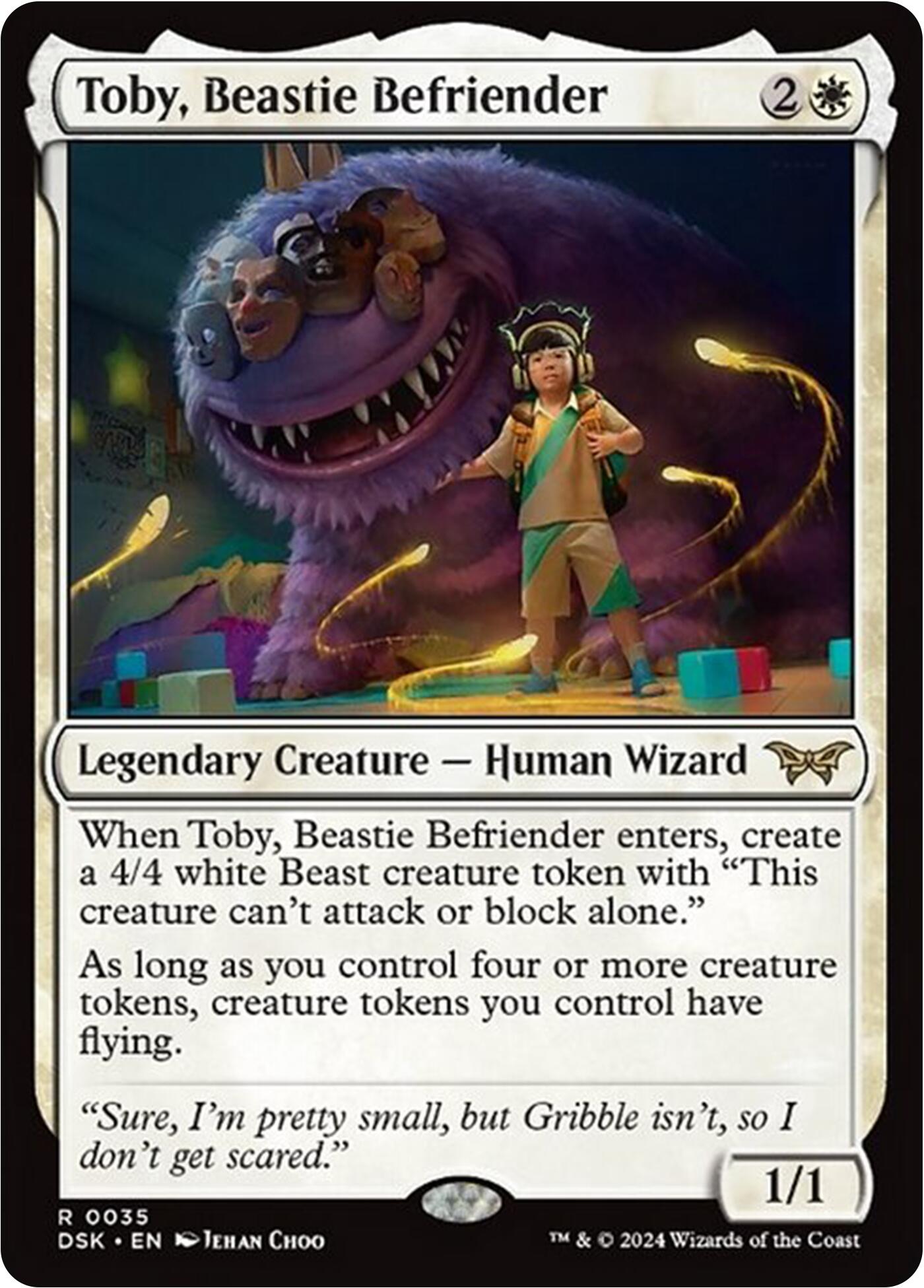 Toby, Beastie Befriender | Local Legends