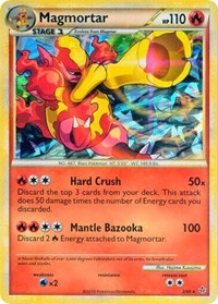 Magmortar (2/95) (Cracked Ice Holo) [HeartGold & SoulSilver: Unleashed] | Golgari Games