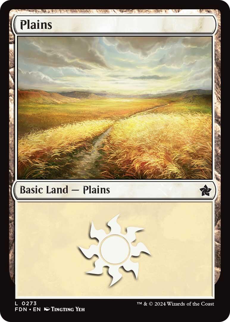 Plains [Foundations] | Golgari Games