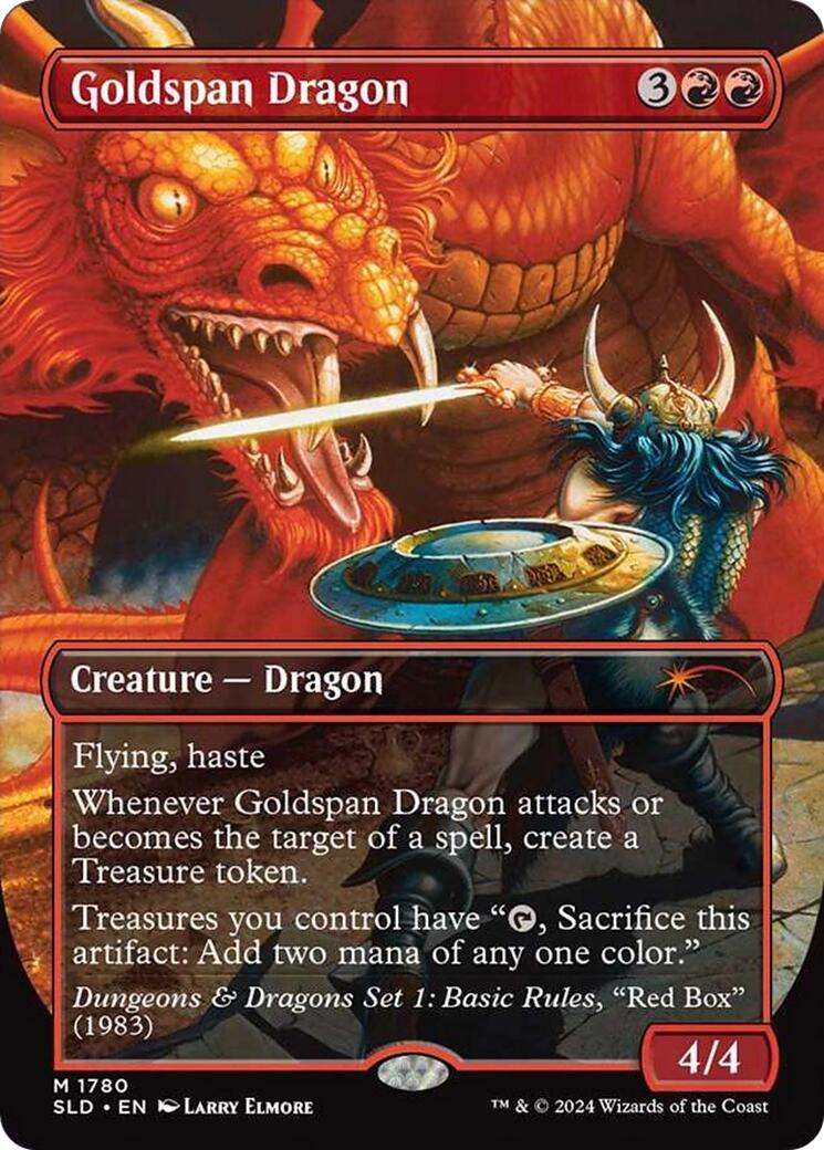 Goldspan Dragon [Secret Lair Drop Series] | Local Legends